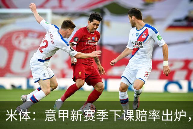 米体：意甲新赛季下课赔率出炉，尤里奇最高风险